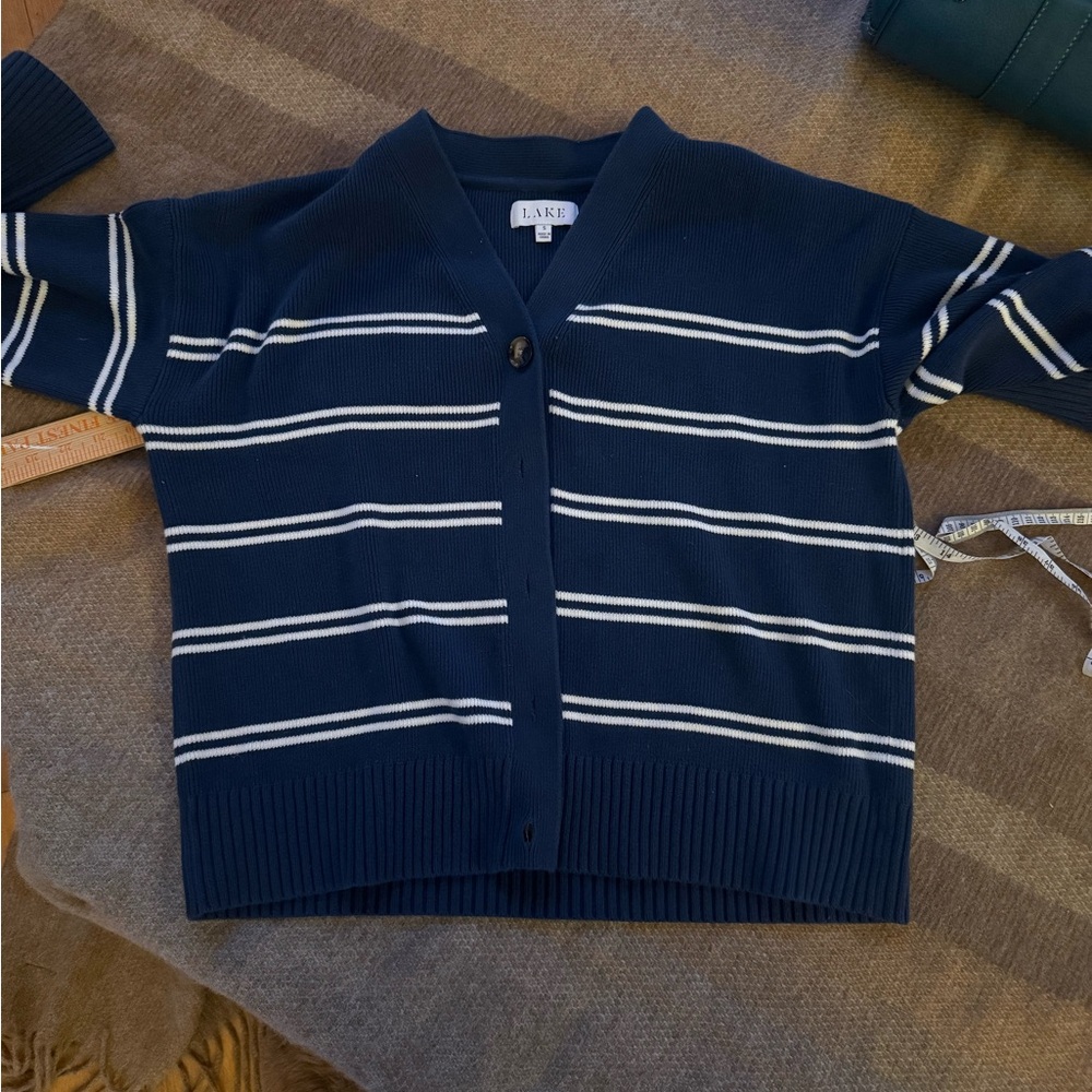 LAKE 100% cotton cardigan - Picture 5 of 9